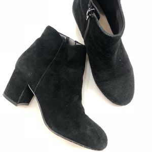 Cute suede booties